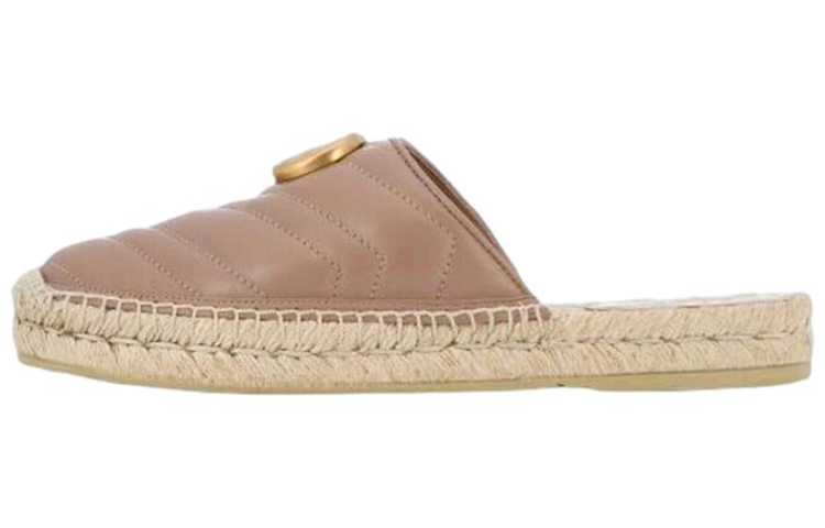 Buy (W) 구찌 누드핑크 퀼팅 가죽 슬라이드 551881-BKO00-5729