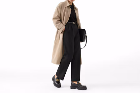 Order GUCCI古馳 皮革 圓頭套腳 樂福鞋 女款 黑色