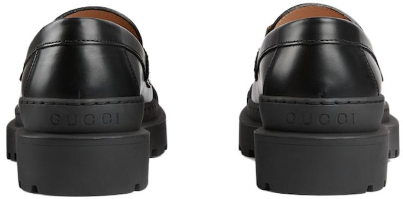 (Women) Gucci Leather Round-Toe Loafer 'Black' 762238-17X00-1000 Shop (Women) Gucci Leather Round-Toe Loafer 'Black' 762238-17X00-1000
