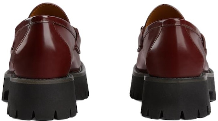 GUCCI古馳 皮革 圓頭套腳 樂福鞋 女款 酒紅色 Purchase GUCCI古馳 皮革 圓頭套腳 樂福鞋 女款 酒紅色