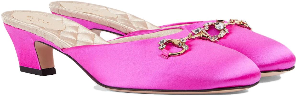 (W) Pantofole Gucci Basse in Pelle Tonda Tacco Basso ''Porpora Rosso''. 757748-F3C20-5681 Order (W) Pantofole Gucci Basse in Pelle Tonda Tacco Basso ''Porpora Rosso''. 757748-F3C20-5681