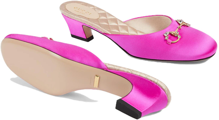 (W) Pantofole Gucci Basse in Pelle Tonda Tacco Basso ''Porpora Rosso''. 757748-F3C20-5681 Purchase (W) Pantofole Gucci Basse in Pelle Tonda Tacco Basso ''Porpora Rosso''. 757748-F3C20-5681