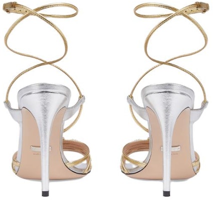 (Women) Gucci Leather Round-Toe Buckle High Heel Sandal 'Silver' 771596-B8B20-8150 Shop (Women) Gucci Leather Round-Toe Buckle High Heel Sandal 'Silver' 771596-B8B20-8150