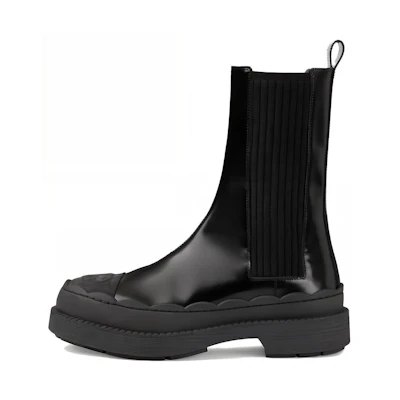 (W) Gucci Interlocking G Boot 'Black'
