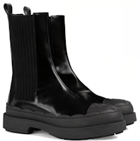 (W) But Kasut Chelsea Hujung Bulat Kulit Gucci 'Black Comfort' 758047-AACMT-1000 Order (W) But Kasut Chelsea Hujung Bulat Kulit Gucci 'Black Comfort' 758047-AACMT-1000