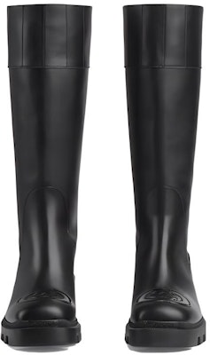 (Women) Gucci Leather Round Toe High-Top Boots 'Black' 759010-A3N00-1000 Shop (Women) Gucci Leather Round Toe High-Top Boots 'Black' 759010-A3N00-1000