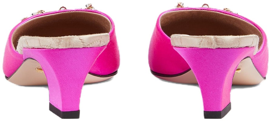 (Women) Gucci Leather Round-Toe Low Heel Slippers 'Purple Red' 757748-F3C20-5681 Shop (Women) Gucci Leather Round-Toe Low Heel Slippers 'Purple Red' 757748-F3C20-5681