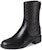 (Women) Gucci Leather Round-Toe Slip-On Ankle Boots 'Black Comfort' 494517-A9LF0-1000