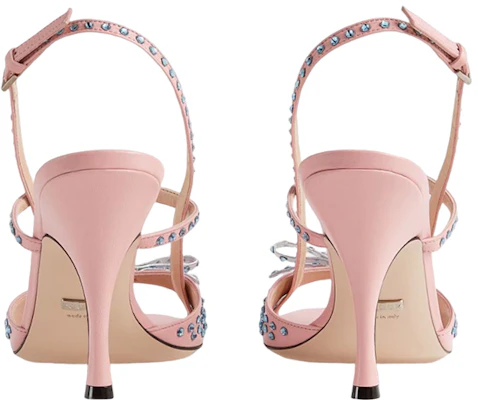 (W) Sandali Gucci in Pelle ''Fiocco di Cristallo Rosa Chiaro'' 674785-CQXH0-5864 Shop (W) Sandali Gucci in Pelle ''Fiocco di Cristallo Rosa Chiaro'' 674785-CQXH0-5864