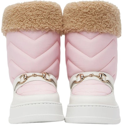(W) Gucci Sepatu Boot Kulit Pendek 'Slip-On Fashion Pink' 673559-UFR20-5760 Order (W) Gucci Sepatu Boot Kulit Pendek 'Slip-On Fashion Pink' 673559-UFR20-5760