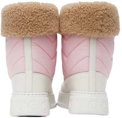 (Women) Gucci Leather Short Boot 'Pink Fashion Slip-On' 673559-UFR20-5760 Shop (Women) Gucci Leather Short Boot 'Pink Fashion Slip-On' 673559-UFR20-5760