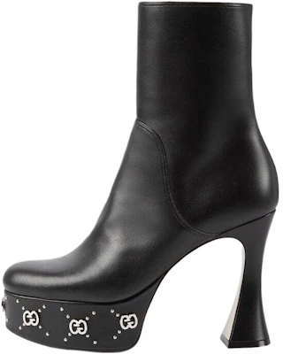 (W) Stivaletti in Pelle Gucci ''Moda Trendy Neri'' 740599-BKO00-1000 Buy (W) Stivaletti in Pelle Gucci ''Moda Trendy Neri'' 740599-BKO00-1000