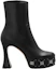 Order (W) Stivaletti in Pelle Gucci ''Moda Trendy Neri'' 740599-BKO00-1000