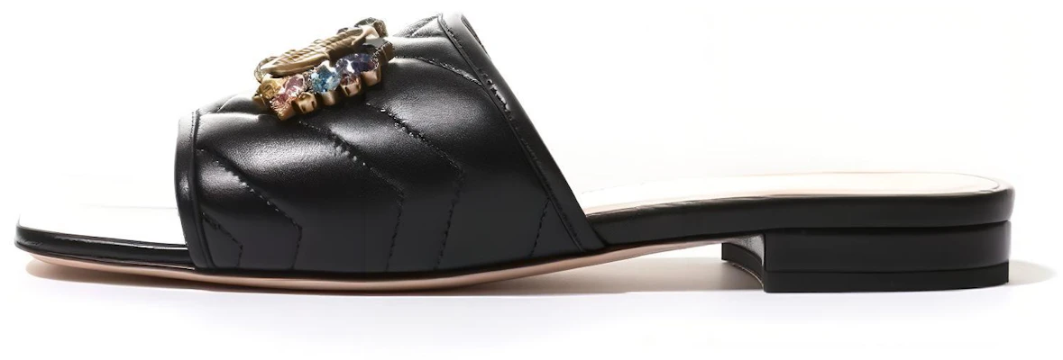 (W) Gucci Selipar Kulit 'Hitam' 695205BKO601000 Buy (W) Gucci Selipar Kulit 'Hitam' 695205BKO601000