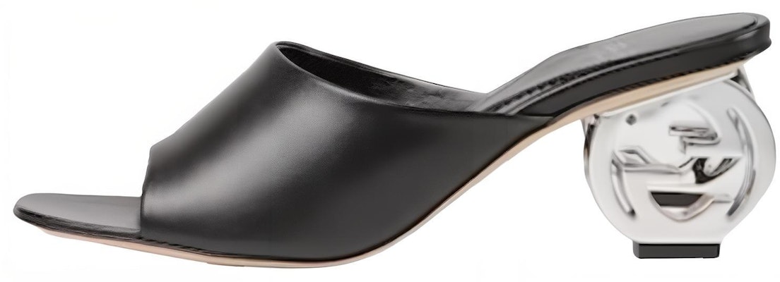 (Women) Gucci Leather Slide 'Black Comfort Fashion' 772569-C9D00-1000 Buy (Women) Gucci Leather Slide 'Black Comfort Fashion' 772569-C9D00-1000