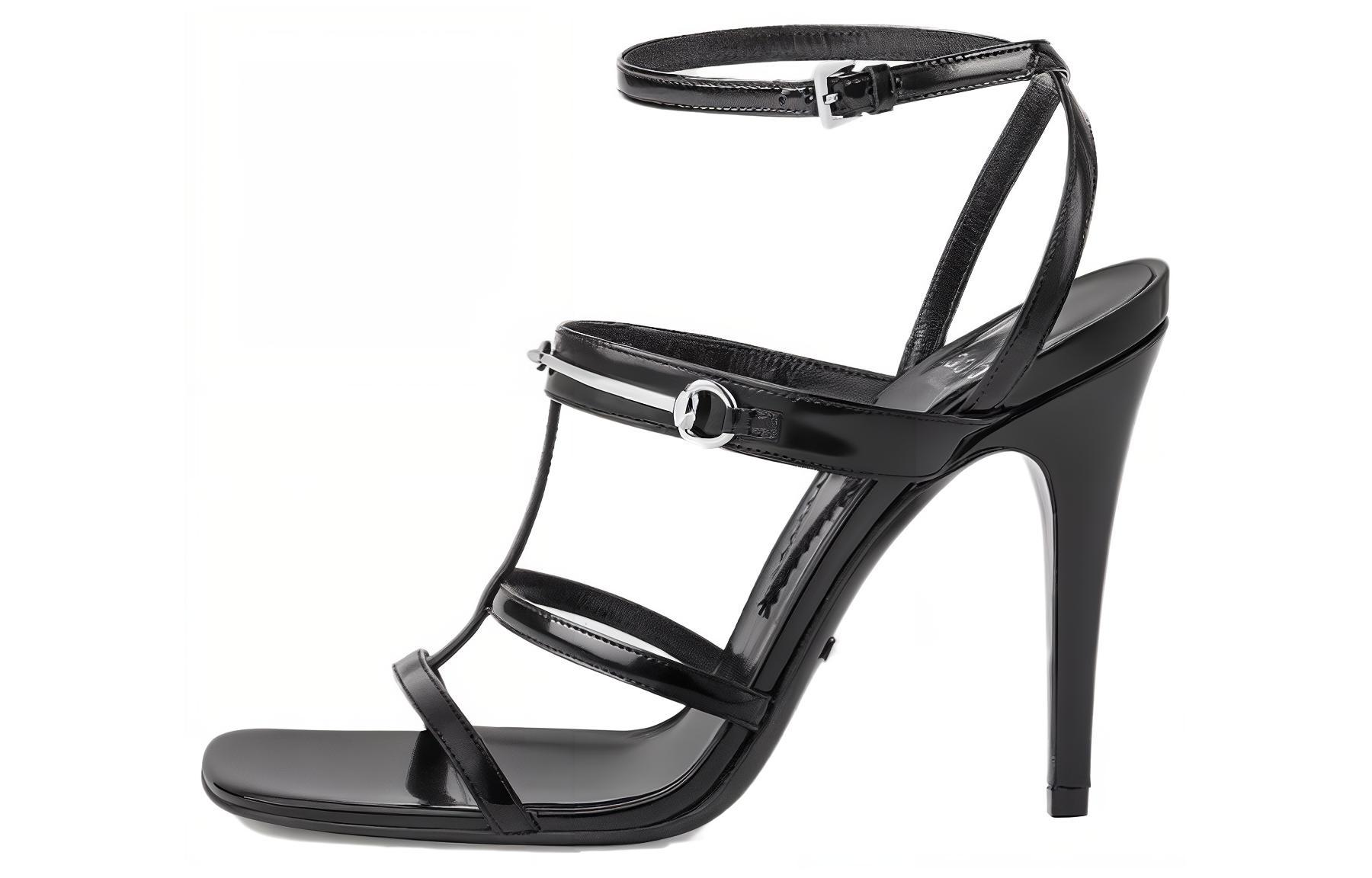 (Women) Gucci Leather Slide 'Black Comfort Fashion' 771563-CLG00-1000