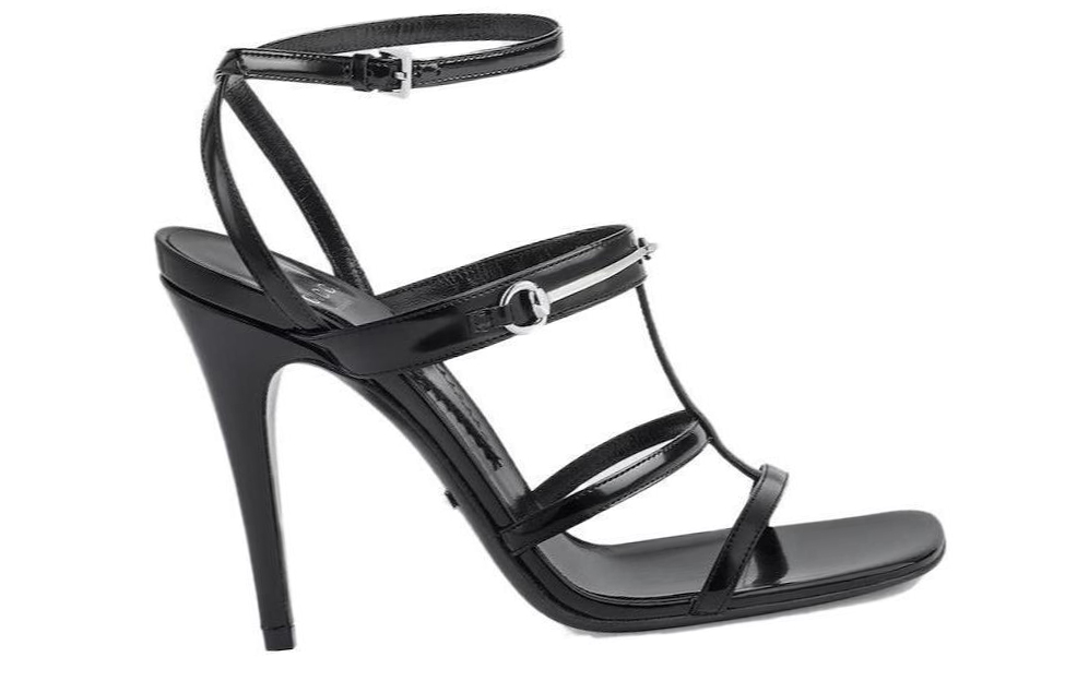 Order (W) Gucci Slide Kulit 'Hitam Fashion Nyaman' 771563-CLG00-1000