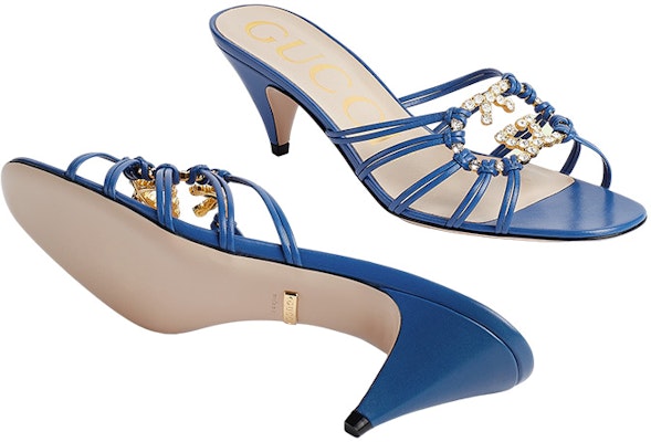 (W) Sandal Kulit Gucci 'Blue Fashion' 694864-C9D00-4519 Shop (W) Sandal Kulit Gucci 'Blue Fashion' 694864-C9D00-4519