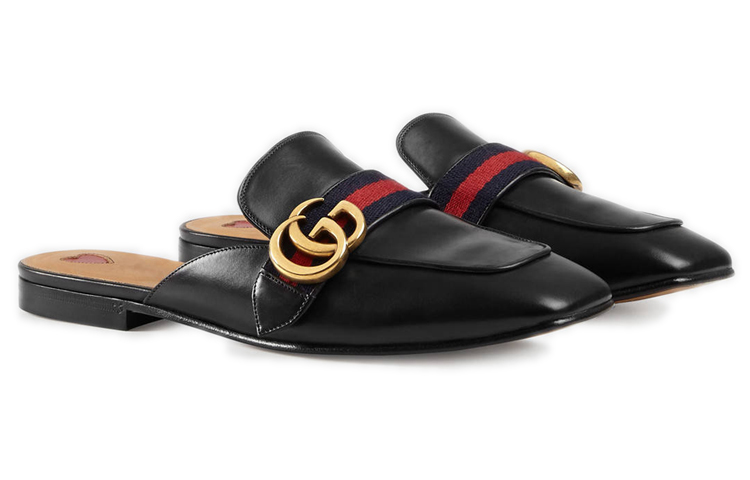 Order (W) Sandal Kulit Gucci 'Hitam' 423694-DKHC0-1061