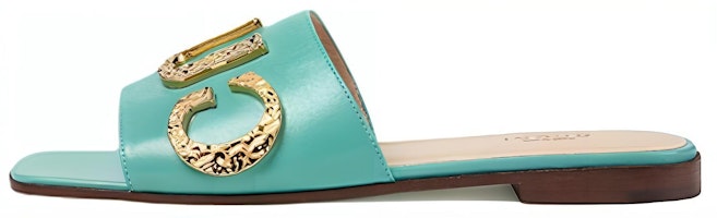 (Women) Gucci Leather Slide 'Fashion Blue' 694858-C9D00-3922 (Women) Gucci Leather Slide 'Fashion Blue' 694858-C9D00-3922