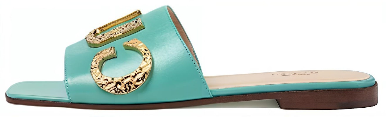 (Women) Gucci Leather Slide 'Fashion Blue' 694858-C9D00-3922 Buy (Women) Gucci Leather Slide 'Fashion Blue' 694858-C9D00-3922