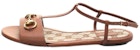 (W) Gucci Sandal Kulit 'Fashion Comfort Brown' 384829-A3N00-2535