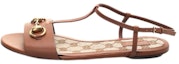 Buy (W) Gucci Sandal Kulit 'Fashion Comfort Brown' 384829-A3N00-2535