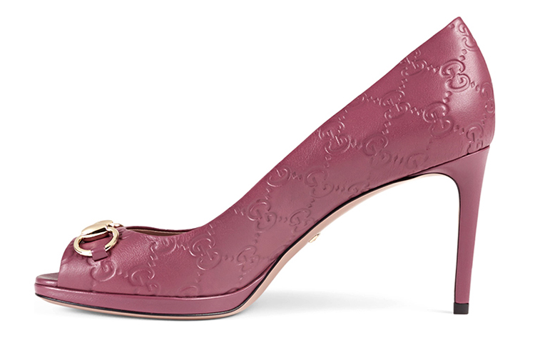 (Women) Gucci Leather Slide 'Fashion Pink' 388449-AA6F0-5535