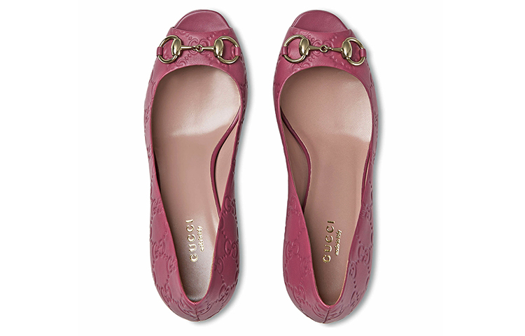 Shop (W) Gucci Sandal Kulit 'Fashion Pink' 388449-AA6F0-5535