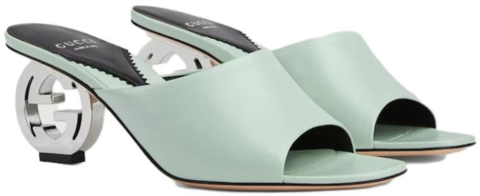 (Women) Gucci Leather Slide 'Green Fashion' 772569-C9D00-3409 Lookbook (Women) Gucci Leather Slide 'Green Fashion' 772569-C9D00-3409