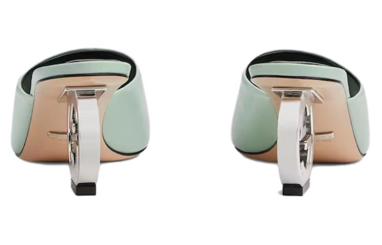 Shop (W) 구찌 레더 슬라이드 '그린 패션' (Gucci Leather Slide 'Green Fashion') 772569-C9D00-3409