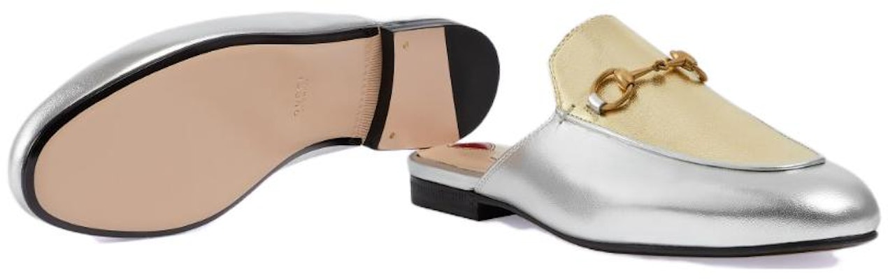 (W) グッチ メタリック レザーサンダル (ゴールド/シルバー) 731000-B8B20-8160 Details for (W) グッチ メタリック レザーサンダル (ゴールド/シルバー) 731000-B8B20-8160