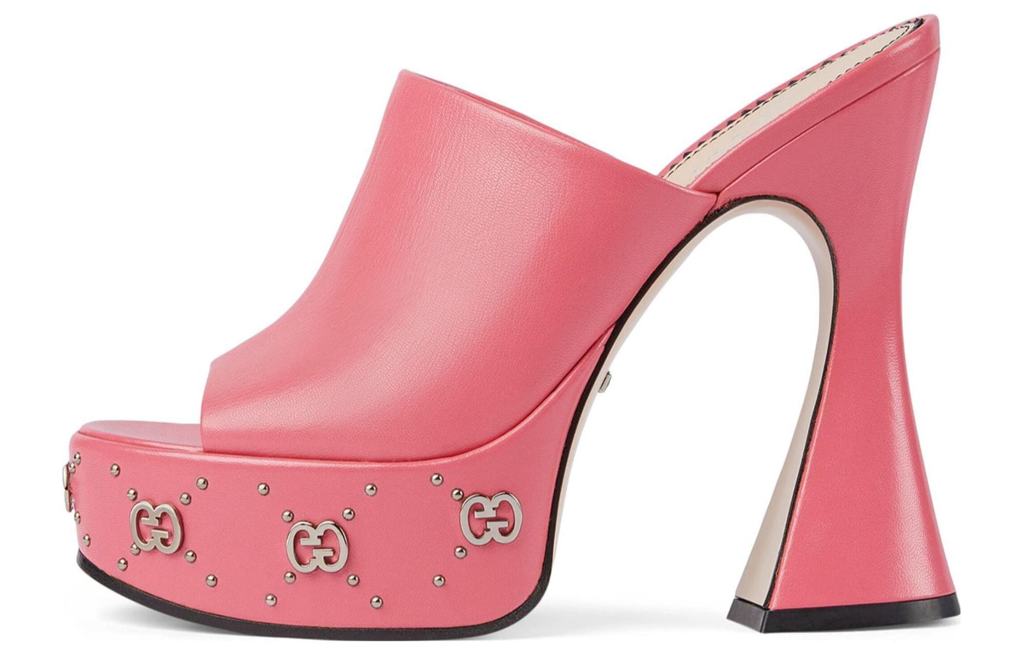 (Women) Gucci Leather Slide 'Pink Fashion' 740426-C9D00-6627