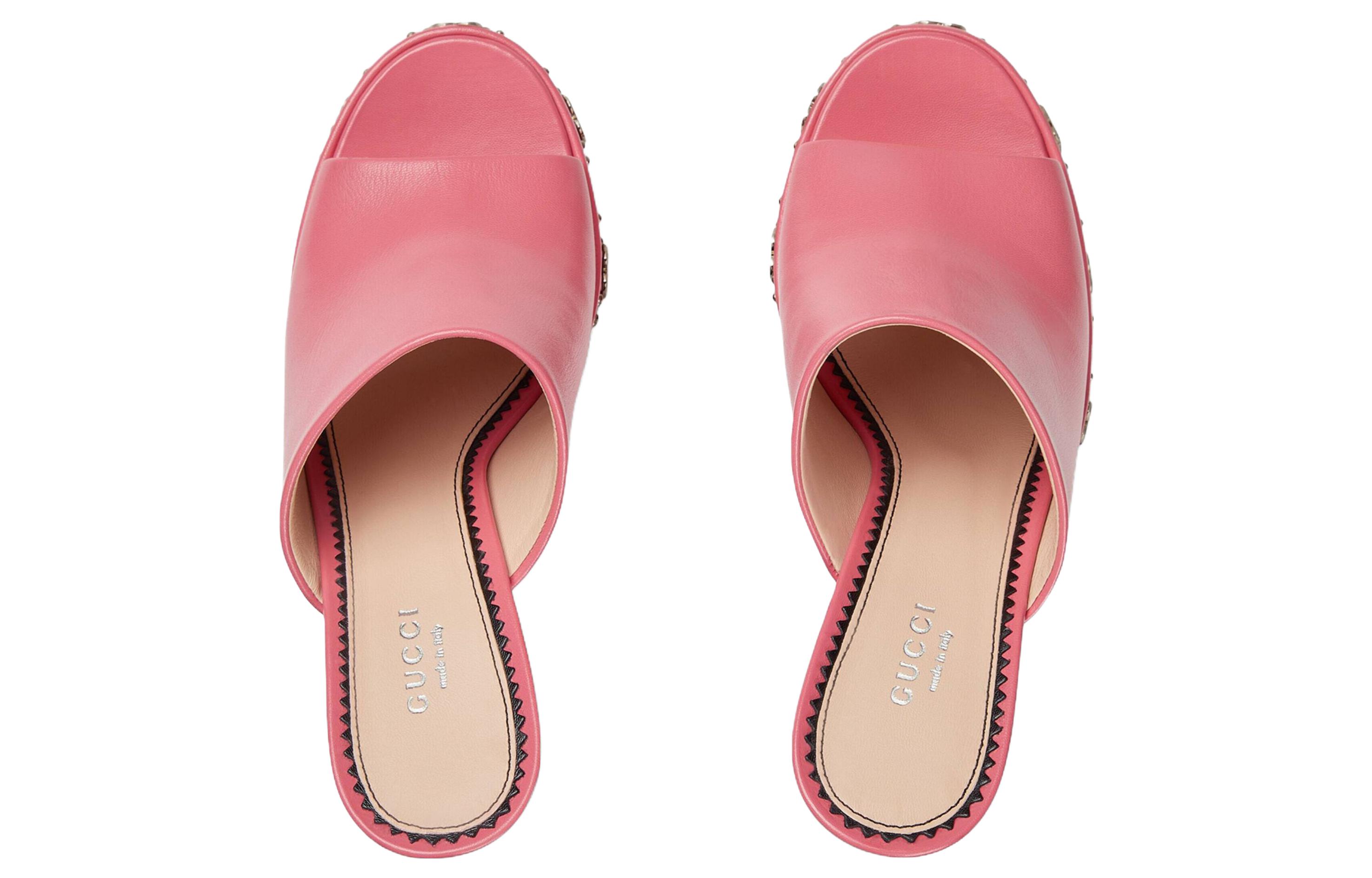 Lookbook (W) Gucci Selipar Kulit 'Fesyen Merah Jambu' 740426-C9D00-6627