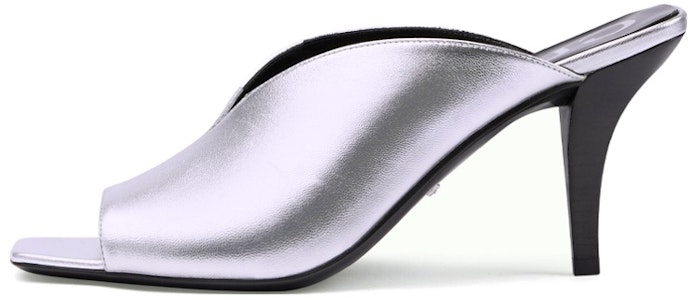 GUCCI古奇 皮革 滑入 时尚涼鞋 女款 銀色 Buy GUCCI古奇 皮革 滑入 时尚涼鞋 女款 銀色