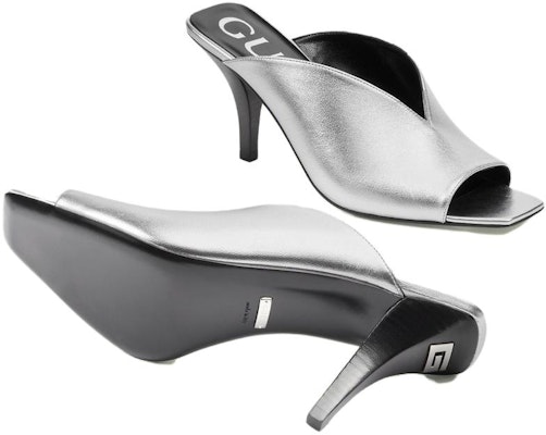 (Women) Gucci Leather Slide 'Silver' 695309-B8B00-8106 Purchase (Women) Gucci Leather Slide 'Silver' 695309-B8B00-8106