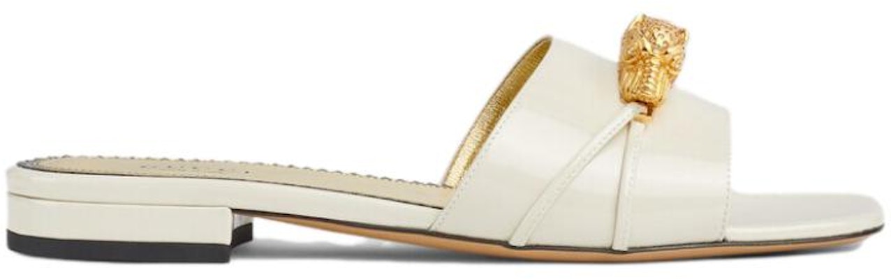 (Women) Gucci Leather Slide 'White' 750509-CLG00-9022 Order (Women) Gucci Leather Slide 'White' 750509-CLG00-9022