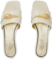 (W) 구찌 화이트 가죽 슬라이드 750509-CLG00-9022 Shop (W) 구찌 화이트 가죽 슬라이드 750509-CLG00-9022