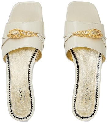 (Women) Gucci Leather Slide 'White' 750509-CLG00-9022 Shop (Women) Gucci Leather Slide 'White' 750509-CLG00-9022