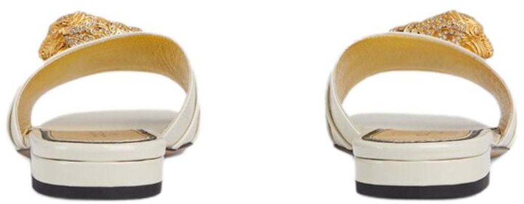 (Women) Gucci Leather Slide 'White' 750509-CLG00-9022 Purchase (Women) Gucci Leather Slide 'White' 750509-CLG00-9022