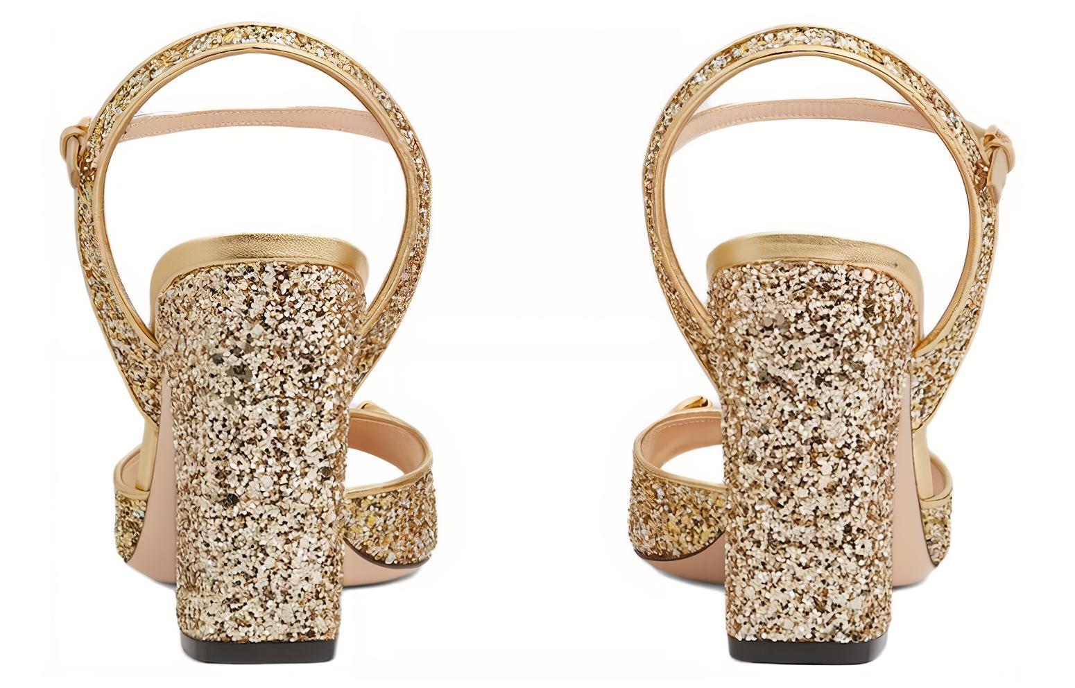 Shop (W) Ciabatte Gucci in Pelle ''Oro Comfort Moda'' 771696-KSP20-8053
