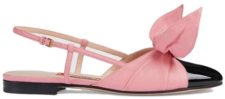 (W) グッチ レザー スリングバック フラット 卯年限定 729755-BNC80-1098 Order (W) グッチ レザー スリングバック フラット 卯年限定 729755-BNC80-1098