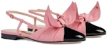 Lookbook (W) Gucci Leather Slingback Flats 'Edisi Terhad Tahun Arnab Pink' 729755-BNC80-1098