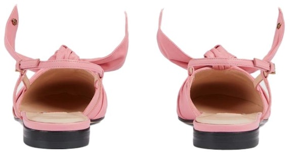 (W) 古驰小羊皮单鞋“粉兔年限量版” 729755-BNC80-1098 Shop (W) 古驰小羊皮单鞋“粉兔年限量版” 729755-BNC80-1098