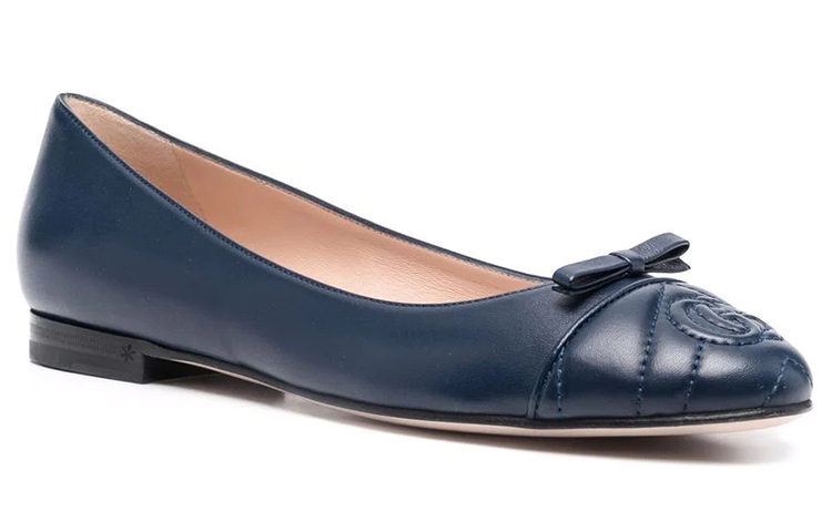 Order (Women) Gucci Leather Slip-On 'Blue Fashion' 680878-BKO60-4157