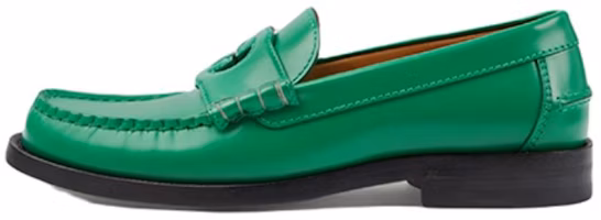 (Women) Gucci Leather Slip-On 'Green Fashion' 738676-17X00-3727 (Women) Gucci Leather Slip-On 'Green Fashion' 738676-17X00-3727
