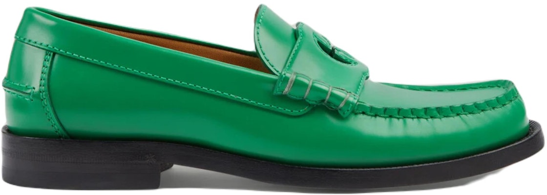 (Women) Gucci Leather Slip-On 'Green Fashion' 738676-17X00-3727 Order (Women) Gucci Leather Slip-On 'Green Fashion' 738676-17X00-3727
