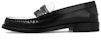 (W) Gucci Loafer 'Interlocking G Cut-Out - Hitam Putih' 738676-AABXZ-1045