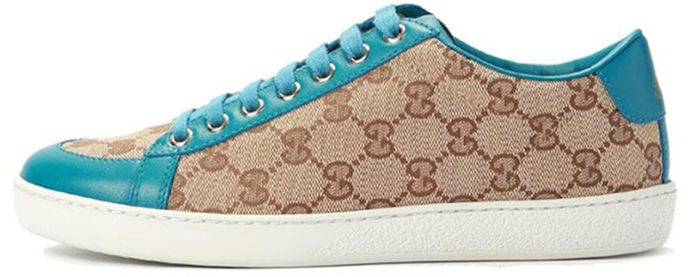 (W) Gucci Brooklyn GG Supreme Low 'Beige Biru' 354328-FTAZ0-9774 Buy (W) Gucci Brooklyn GG Supreme Low 'Beige Biru' 354328-FTAZ0-9774