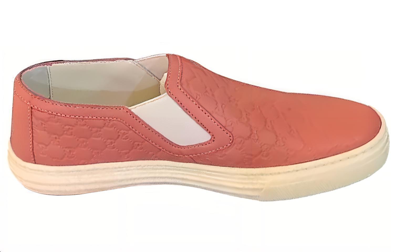 Order (W) グッチ ピンクレザー スニーカー (Gucci Pinku Rezaa Sunikaa) 473974-D4710-5867